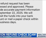纽约罗彻斯特惊现通膨退税支票诈骗
