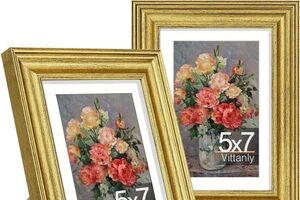 复古相框2个装仅$13.28！Vittanly装饰画框直降30%