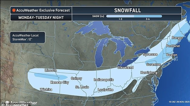 非必要别出门！暴风雪快速吞没全美23州，高速封路、航班瘫痪！